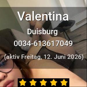 Escort Valentina in Duisburg