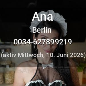 Escort Ana in Berlin