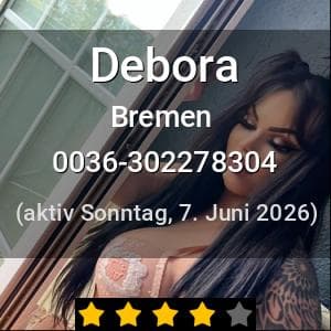 Escort Debora in Bremen