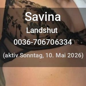 Escort Savina in Landshut