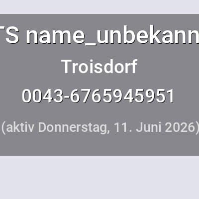 Escort TS name_unbekannt in Troisdorf