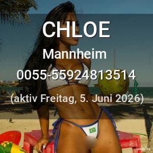 Escort CHLOE in Mannheim