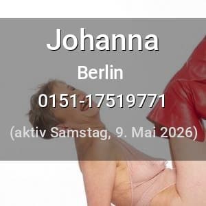 Escort Johanna in Berlin