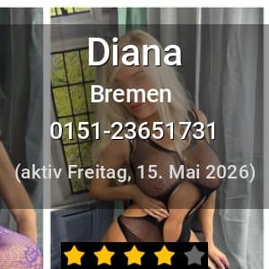Escort Diana in Bremen
