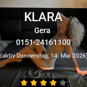 Escort KLARA in Gera