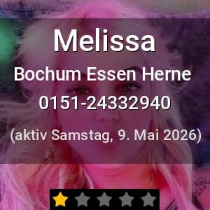 Escort Melissa in Bochum