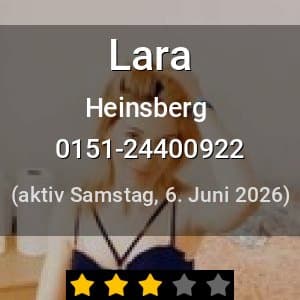 Escort Lara in Heinsberg