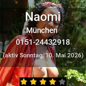 Escort Naomi in München