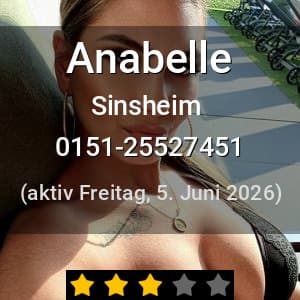 Escort Anabelle in Sinsheim