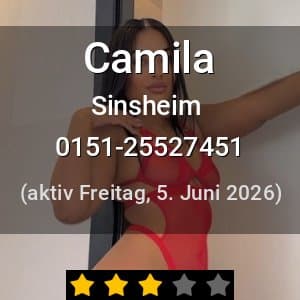 Escort Camila in Sinsheim