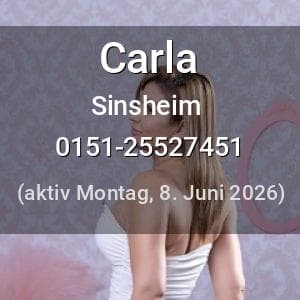 Escort Carla in Sinsheim