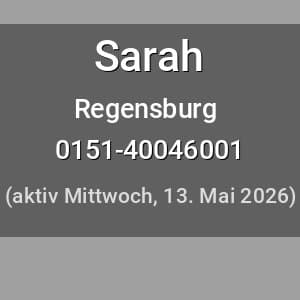 Escort Sarah in Rosenheim