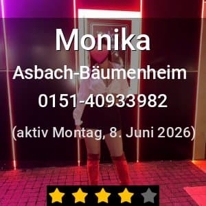 Escort Monika in Asbach-Bäumenheim