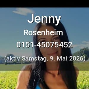 Escort Jenny in Rosenheim