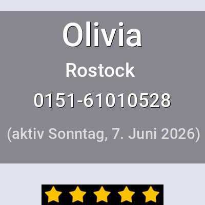 Escort Olivia in Rathenow