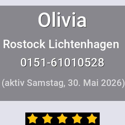 Escort Olivia in Rostock