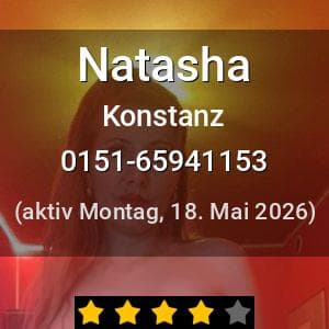 Escort Natasha in Konstanz