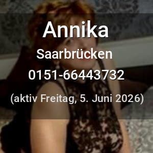 Escort Annika in Saarbrücken