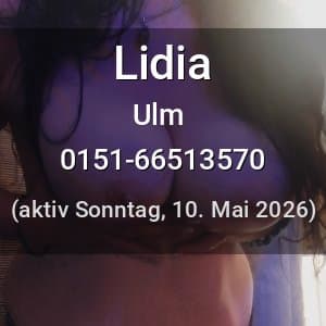 Escort Lidia in Ulm