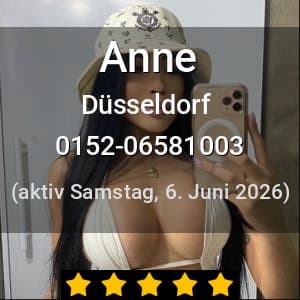 Escort Anne in Düsseldorf