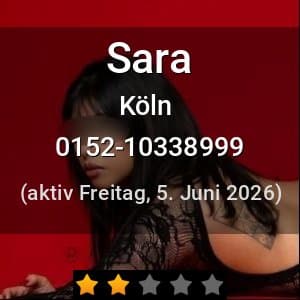 Escort Sara in Köln