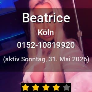 Escort Beatrice in Köln