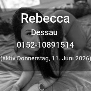 Escort Rebecca in Dessau