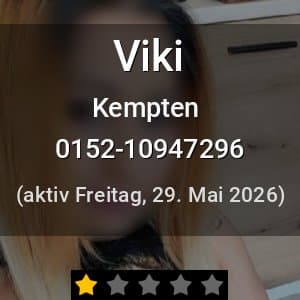 Escort Viki in Kempten