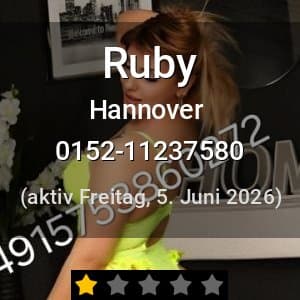 Escort Ruby in Hannover