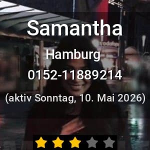 Escort Samantha in Hamburg