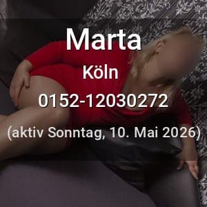 Escort Marta in Köln