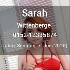 Escort Sarah in Wittenberge