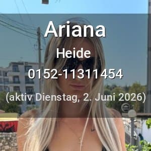 Escort Anastasia in Heide