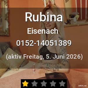 Escort Rubina in Eisenach