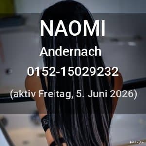 Escort NAOMI in Andernach