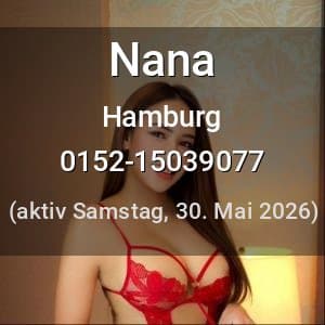 Escort Nana in Hamburg