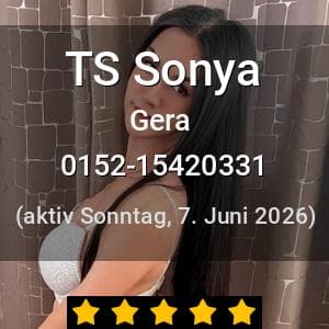 Escort TS Sonya in Gera