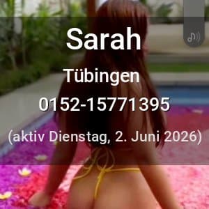Escort Sarah in Tübingen