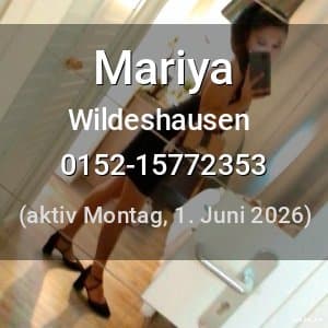 Escort Mariya in Wildeshausen