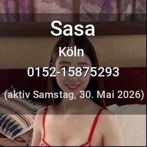 Escort Sasa in Köln