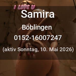 Escort Samira in Böblingen