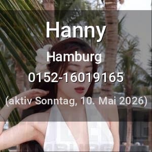Escort Hanny in Hamburg