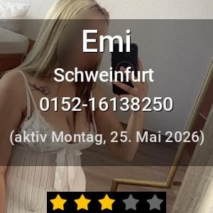 Escort Emi in Schweinfurt