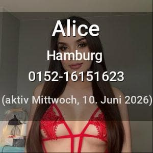 Escort Alice in Hamburg
