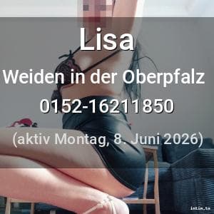 Escort Lisa in Weiden in der Oberpfalz