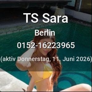Escort TS Sara in Berlin
