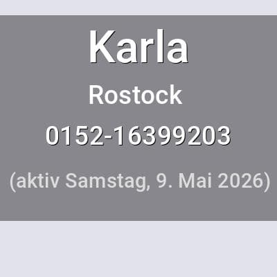 Escort Karla in Rostock