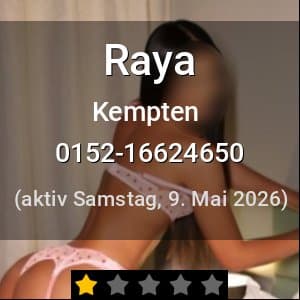 Escort Raya in Kempten