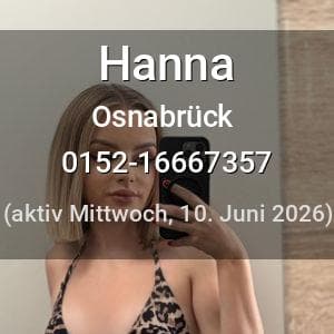 Escort Hanna in Osnabrück