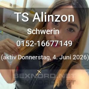 Escort TS Alinzon in Schwerin